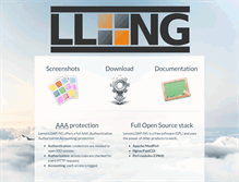 Tablet Screenshot of lemonldap-ng.org